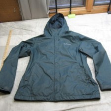 Columbia Jacket Womens Medium Green Pockets Hooded Insulated Waterproof Outdoor