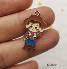 Lot Cartoon Metal Charms DIY Earring Keychain Jewelry Making Pendants