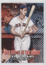 2022 Topps Series 1 Welcome to the Show Blue Ted Williams #WTTS-32 HOF 0w7