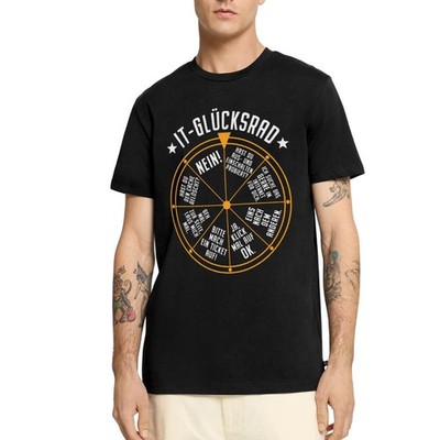 IT-Glücksrad Für Support Profis Männer Premium Bio T-Shirt