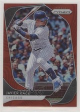 2020 Panini Prizm Tier II Red Prizm Javier Baez #180 6h5