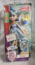 Ever After High Birthday Ball Blondie Lockes Doll BLUE HAIR NIB DAMAGED BOX