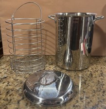 3-Quart Stainless Steel Asparagus/Corn Steame...