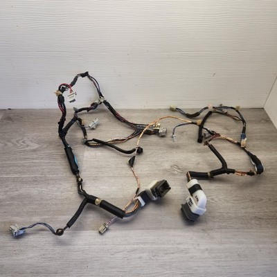 96 97 98 99 00 HONDA CIVIC EX HX DOOR WIRE WIRING HARNESS SET PAIR BOTH OEM 2DR