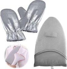 2 PCS Garment Steamer Gloves Heat Resistant Waterproof Ironing Protective Mitt