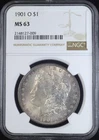 1901-O MORGAN DOLLAR $1 NGC MS63 (PQ246)