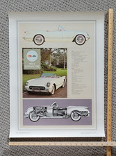 Corvette Poster - 1953 1954 1955 Automobile Quarterly 2 Cut-a-way Blue Flame Corvette Poster - 1953 1954 1955 Automobile Quarterly 2 Cut-a-way Blue Flame