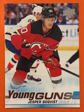 2019-20 Upper Deck - Young Guns Jesper Boqvist #233 (RC)