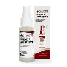 Skinister Medical Adhesive Spray | Silicone Skin Glue for Ostomy Bags Breast ...