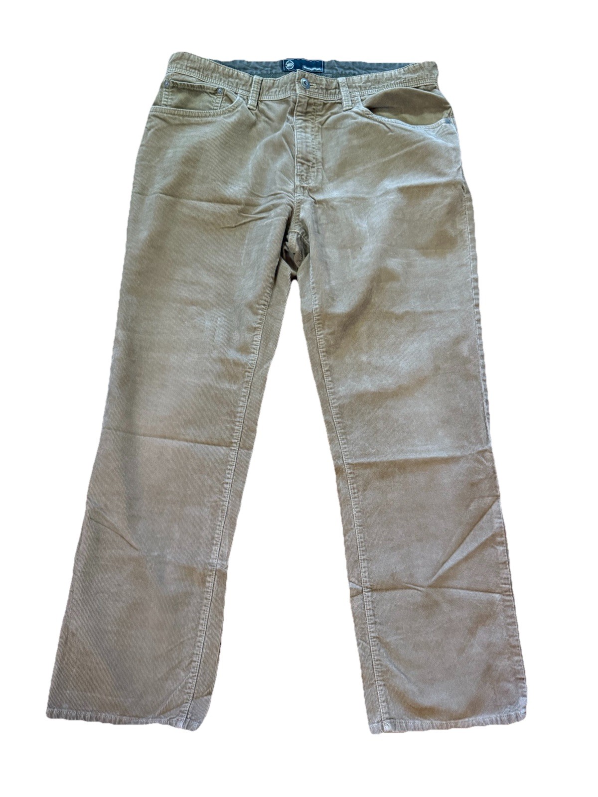 Weatherproof Pants Mens 36 x 30 Standard Chino brown Corduroy, 100% cotton