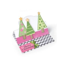 Fustelle Big Shot Sizzix Thinlits Alberi Di Natale Scrapbooking