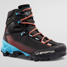 - La Sportiva Aequilibrium ST GTX Gore-Tex Mountaineering Boots Women, Black/Hibis