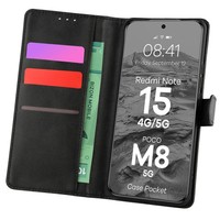 Bizon Case Pocket Xiaomi Redmi Note 15 / Poco M8 5G Schwarz