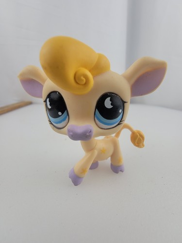 Vache Cow #927 Littlest Pet Shop Original Hasbro Miniatur Figur LPS