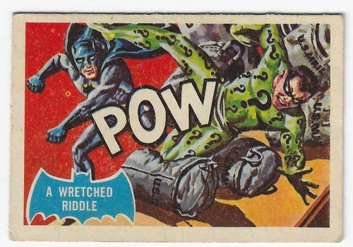 1966 A&BC Batman Blue Bat #29B