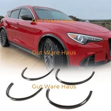 Für Alfa Romeo Stelvio Carbon Radläufe Radlaufleisten Verbreiterung Fender 4pcs