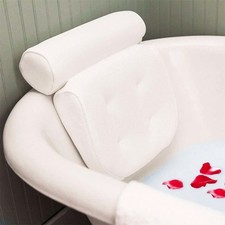 Bath Pillow Non-Slip Luxury Waterproof Home Spa Comfort Bathtub Headrest Cushion