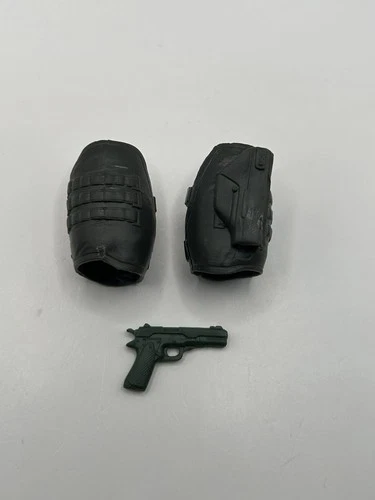 GIJoe Classified Tiger Force Trip Wire Leg Armor & Pistol Fodder 1/12 Scale