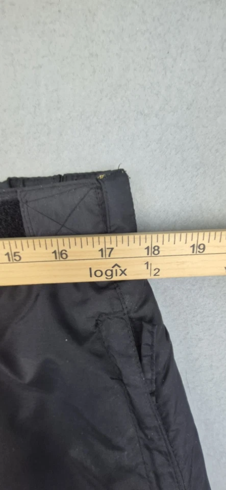 Equipo de esquí esquí esquí nieve pantalones nailon con revestimiento impermeable para hombre talla L logotipo negro Foto 4 de 4
