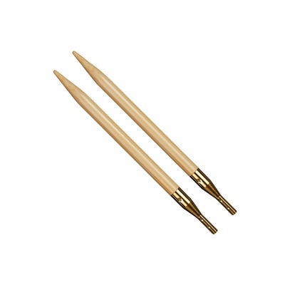 Addi Click Bamboo austauschbare Rundstricknadeln in verschiedenen Stärken