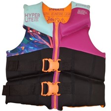 Hyperlite Wake Co. YOUTH Life Vest Jacket 55-88lbs USCG Approved