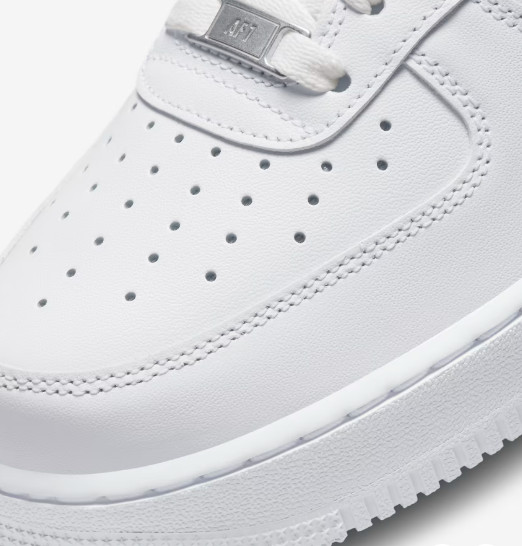 Air force 1 Triple White Nike Sneakers Men's Women's Shoe