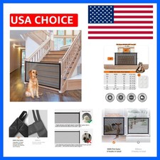 Dog Gate for Stairs and Doorways 60''X30'' Fits 50 to 58 Inch Opening