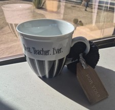 Best Teacher Ever Mug Coffee Tea Cup Collins office dorm school fresh original