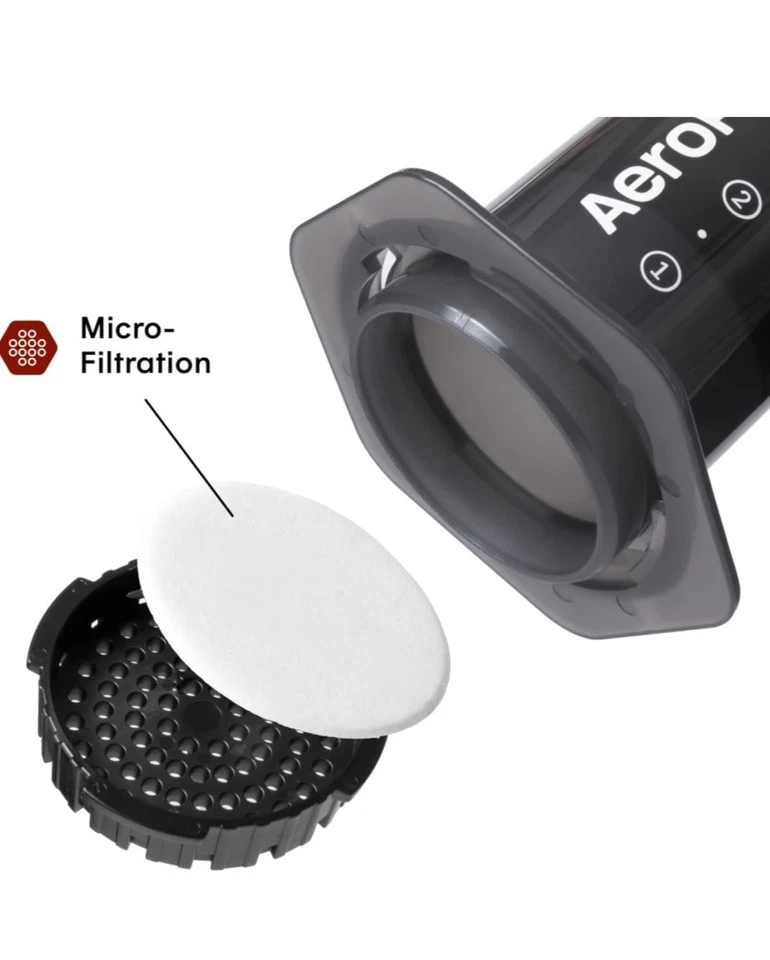 Prensa de café original AeroPress - Prensa francesa todo en uno, verter y espresso Foto 4 de 4