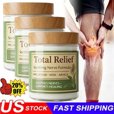 3X Total Relie-f Magnesium Cream, Nerve Relie...