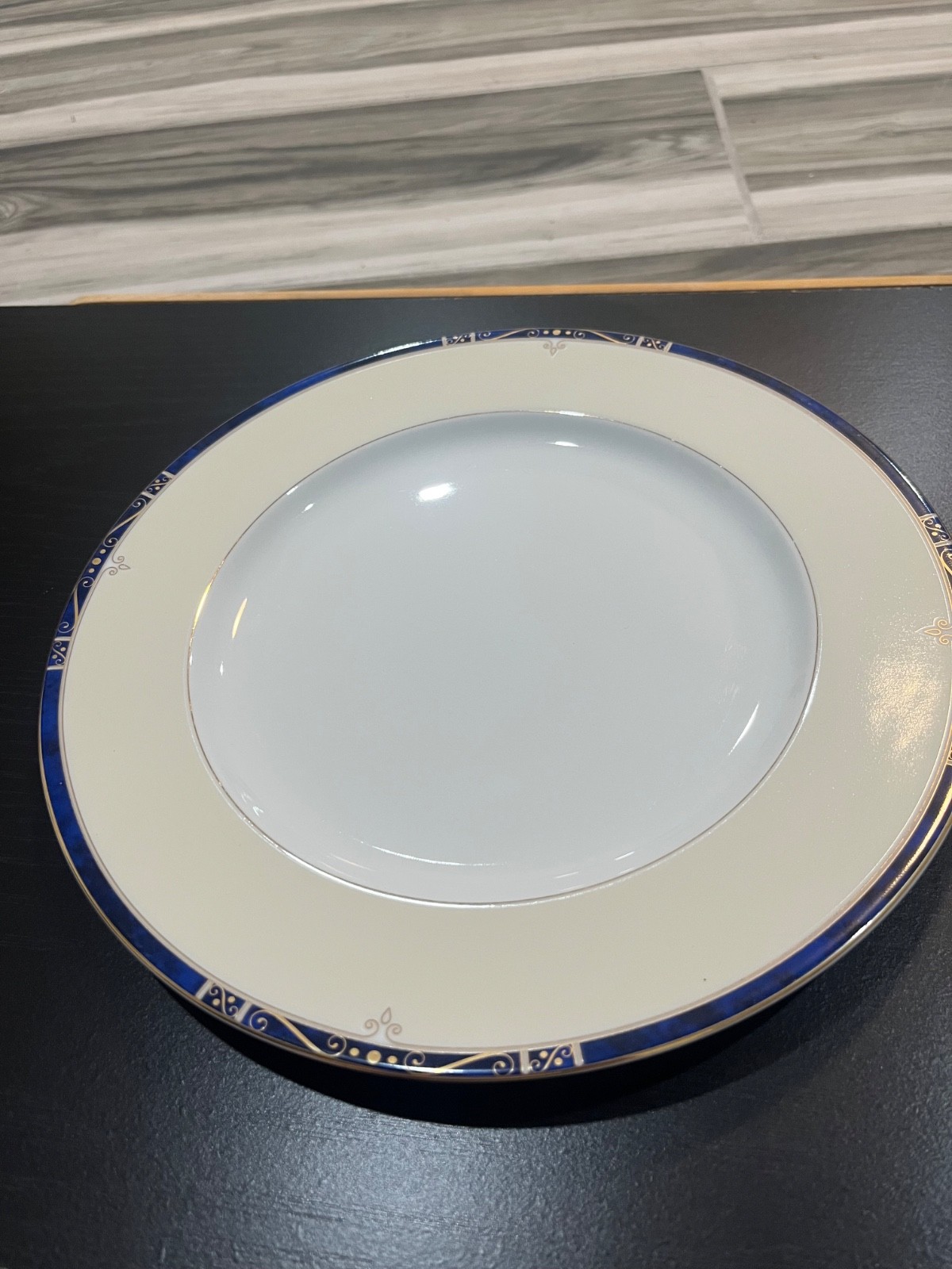 Philippe Deshoulieres Scala Blue Dinner Plate  10.5 inches