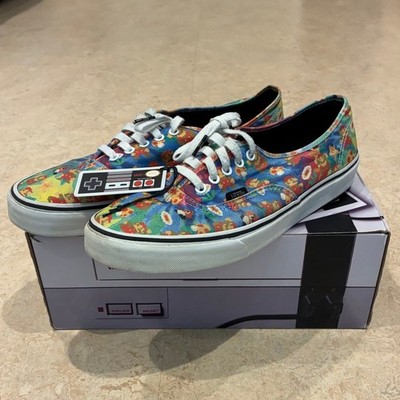 Nintendo Vans Authentic Super Mario Tie-Dye Size 12