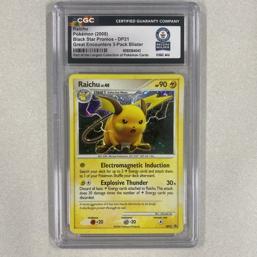 Raichu graded CGC 10 for sale on eBay