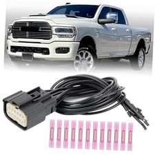 LED Halogen Headlight Headlamp Connector Harness Pigtail Plug Compatible with