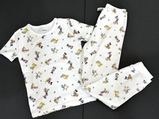 Janie and Jack Disney Mickey Mouse Easter 2pcs PJ Size 7 years