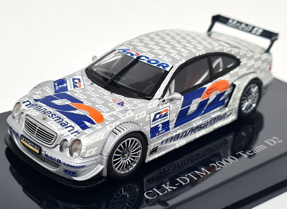 Autoart 1/43 Mercedes Benz CLK-DTM 2000 Team D2 #2 Diecast Scale Model Car - Image 4 of 4