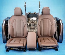 BMW X3 G01 LCI Mokka Ledersitzbank braun belüftetes Rollo