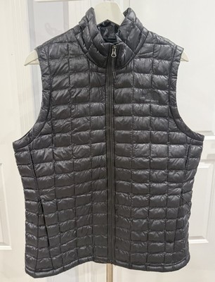 The North Face Vest womens large L black thermoball hiking outdoor gorpcore