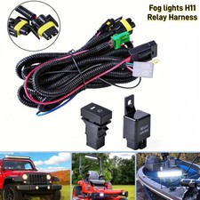 H11 Fog Light Wiring Harness Socket Wire Led Indicator Switch Kit 12v 40a Relay H11 Fog Light Wiring Harness Socket Wire Led Indicator Switch Kit 12v 40a Relay