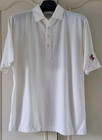 Mens CRICKET Polo Shirt Colour Cream Size Large By READERS England
