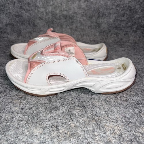 Speedo Women’s White And Pink Slides Size 6 NWT - Picture 7 of 8