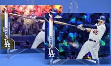 Matt Beaty #564 2020 Topps Lot- Gold Rainbow Foil & Chrome Sapphire