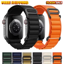 For Apple Watch Band - Series 11 10 9 8 7 6 SE Ultra 2 3 - Nylon Alpine Strap