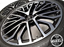 ORIGINAL AUDI 22 ZOLL Q7 SQ7 4M 4M0601025DE FELGEN RS SOMMERREIFEN HANKOOK OEM
