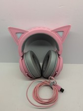 Razer Kraken RGB USB Gaming Headset Kitty Edition Tested Working 12