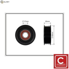 DEFLECTIONGUIDE PULLEY VRIBBED BELT 98-00 FOR CADILLAC ISUZU BIGHORN/III/Open