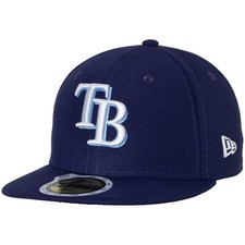 Youth New Era Navy Tampa Bay Rays Authentic Collection On-Field Game 59FIFTY