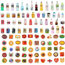 Miniature Food Set  Drink Bottles Realistic Resin Dollhouse Accessories