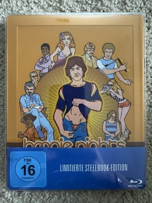 BOOGIE NIGHTS Blu ray Steelbook Edition UK Exclusive REGION B