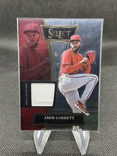2022 Panini Select Amir Garrett Selective Swatches  Jersey Patch #SELS-AG Reds